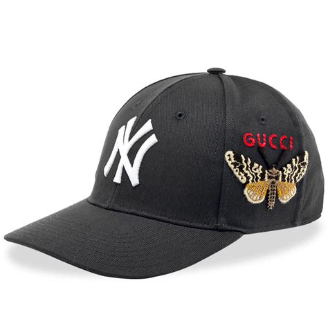 gucci yankees cap fake|Gucci baseball cap authenticity check.